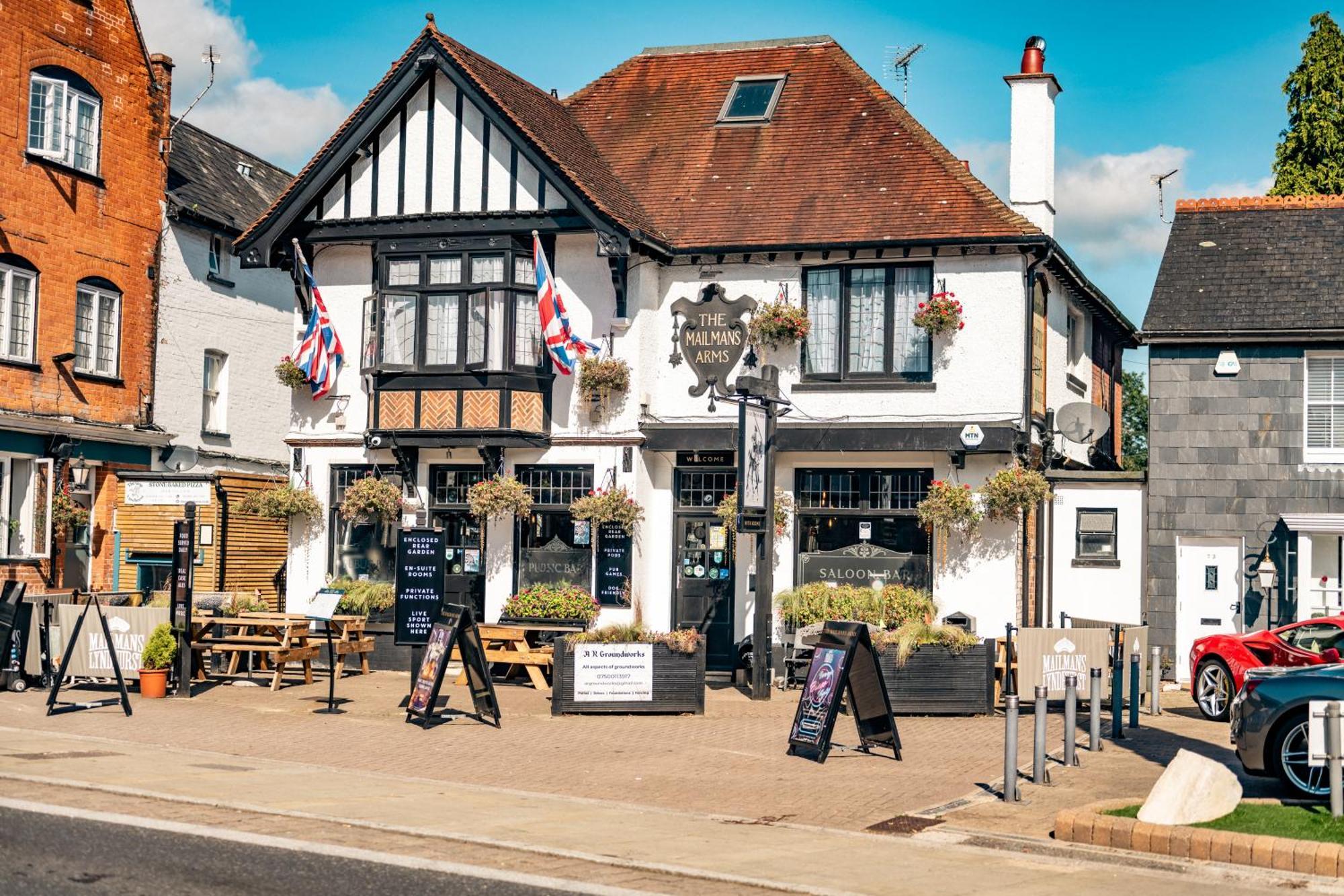 The Mailmans Arms Hotell Lyndhurst Exteriör bild